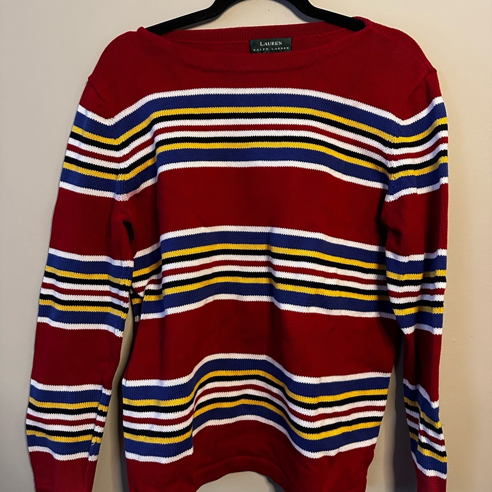 VINTAGE Ralph Lauren Multicolor Striped Sweater